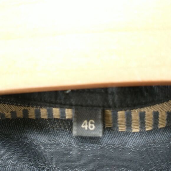 Marc Thombard Switzerland Men's Striped Button-Up Shirt Multi 46 100% Cotton - Picture 8 of 12